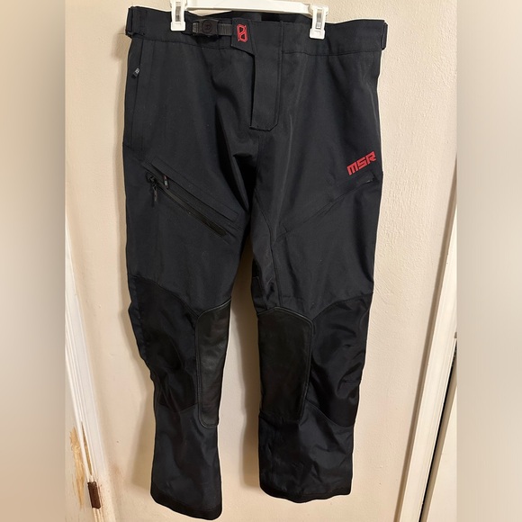 MSR™ VOYAGER ADVENTURE PANT Men’s motorcycle pants 42” Black - Picture 1 of 9